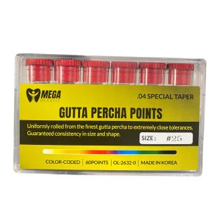 Gutta Percha 25 taper 4 - Image 1