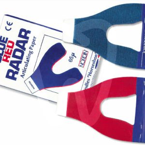 Nordin Radar Blue/Red Articulating Paper 6pcsx12sheet - Image 1