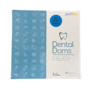 Puritex Dental Dam Sheets heavy - Image 1