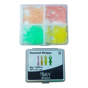 Plastic Diamond Wedges 120 pcs - Image 1