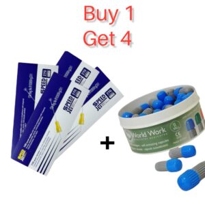 Buy 1 Amalgam World Work & Get 4 Speed Ject Long Italian Needle - Image 1
